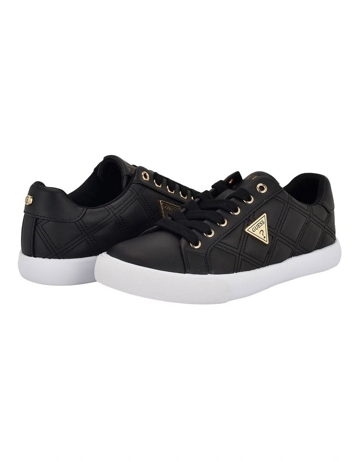 Garda Triangle Logo Sneaker in Black image 2