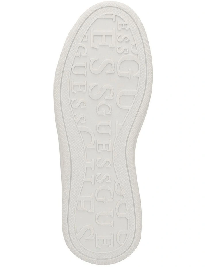 Rozinn Heeled Platform Sneaker in White image 6