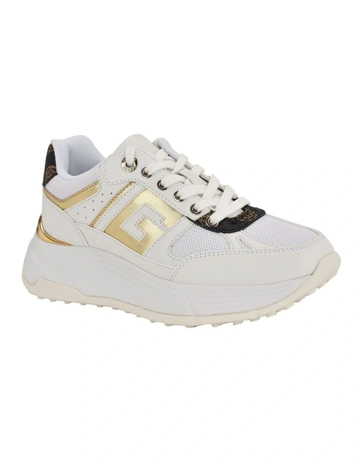 Fonzi Sneakers in Pure White image 2