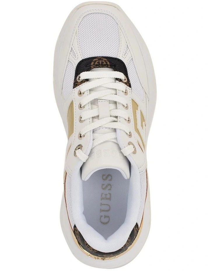 Fonzi Sneakers in Pure White image 5