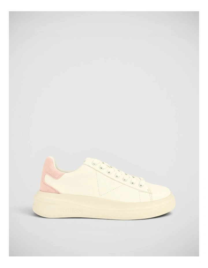 Elbina14 Sneakers in White Pink image 1