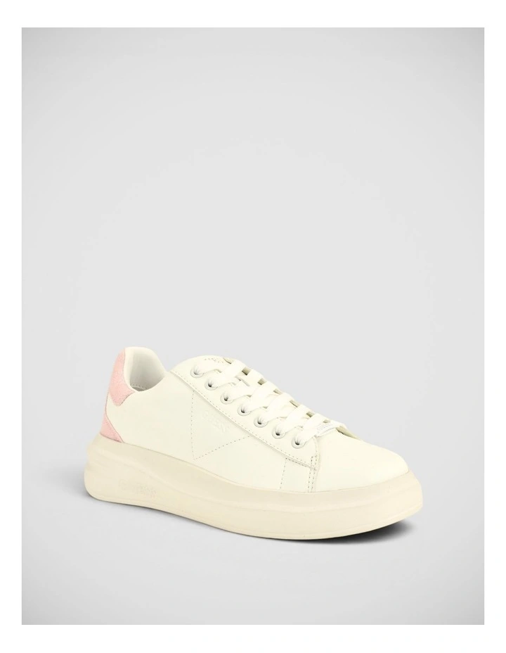 Elbina14 Sneakers in White Pink image 2