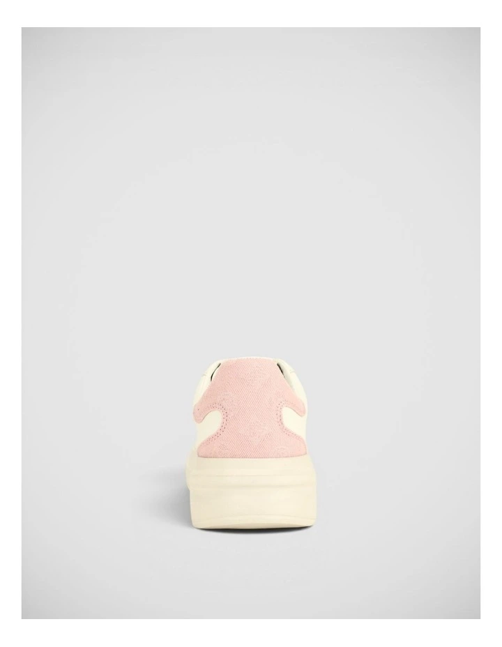 Elbina14 Sneakers in White Pink image 5