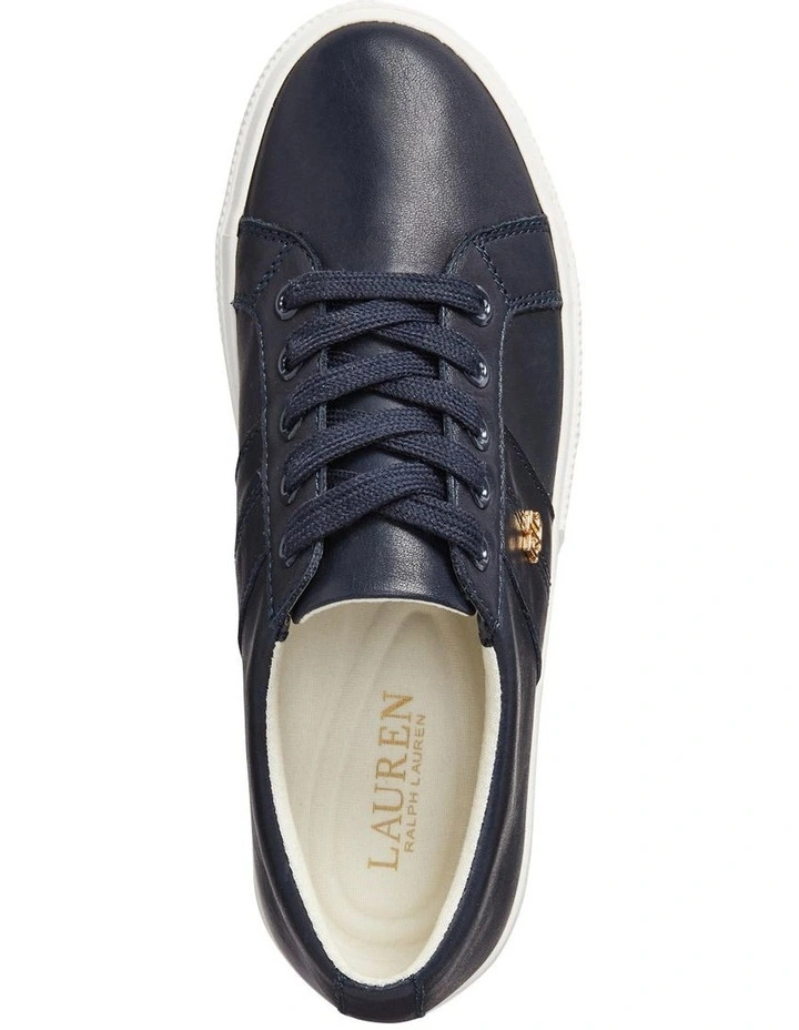 Janson II Leather Sneaker in Navy image 3