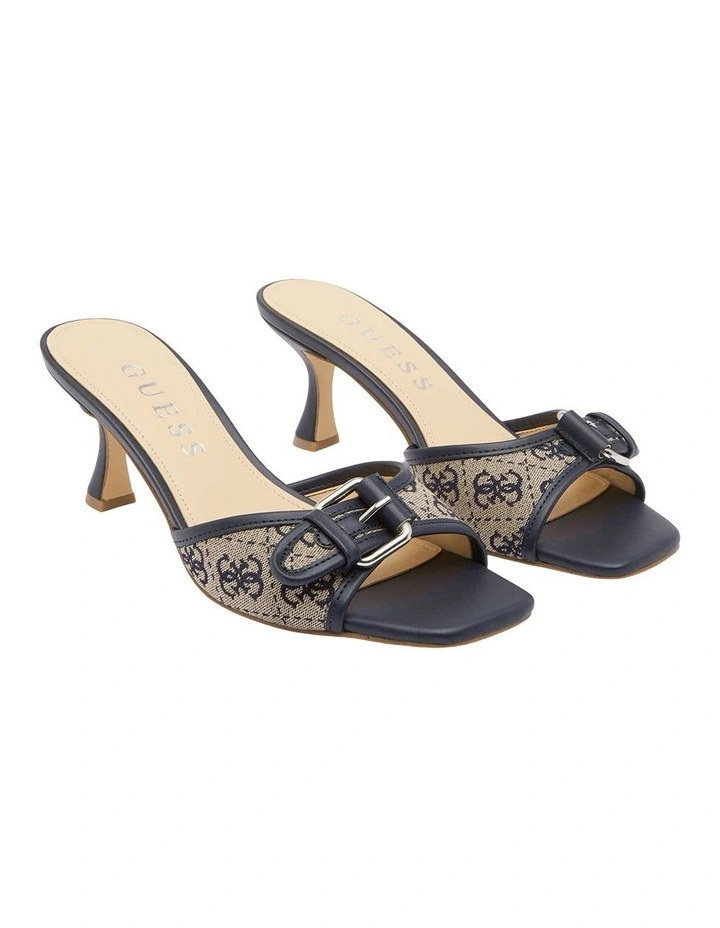 Dista2 Kitten Heel in Navy image 2