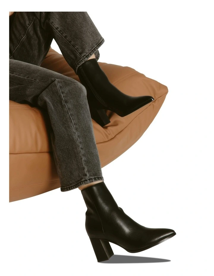 Maxine Ankle Boots in Black image 2