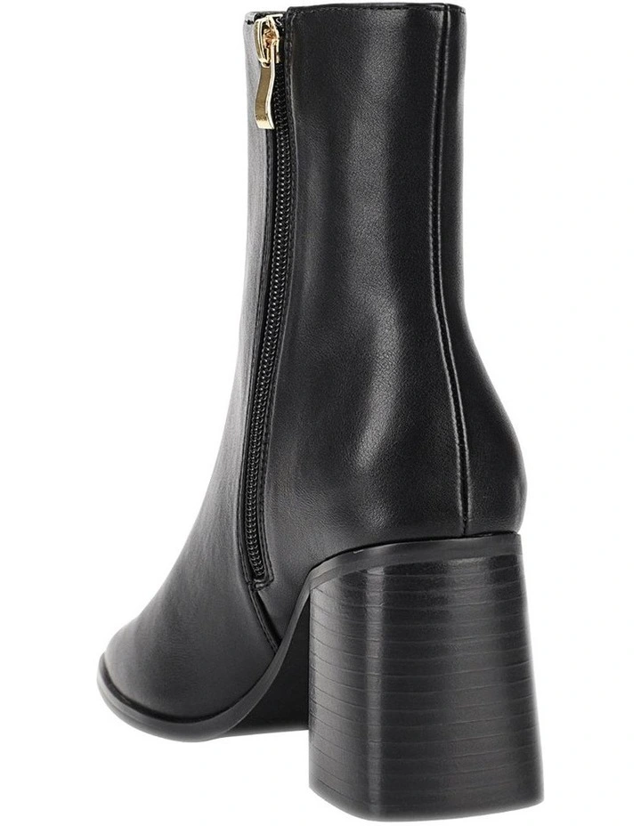Maxine Ankle Boots in Black image 5