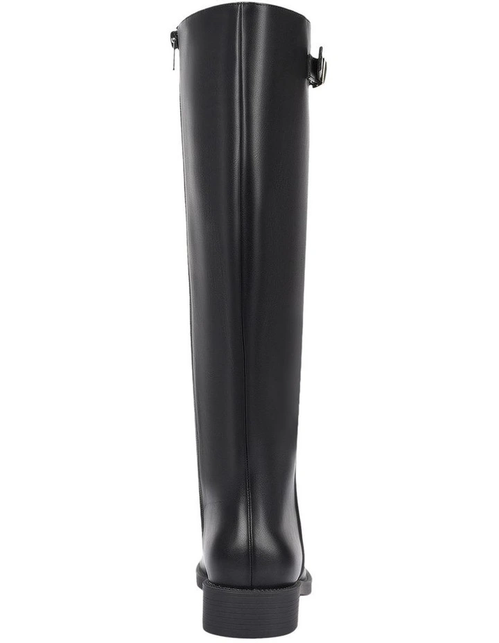 Garfield Wide Calf Tall Boot in Black image 3