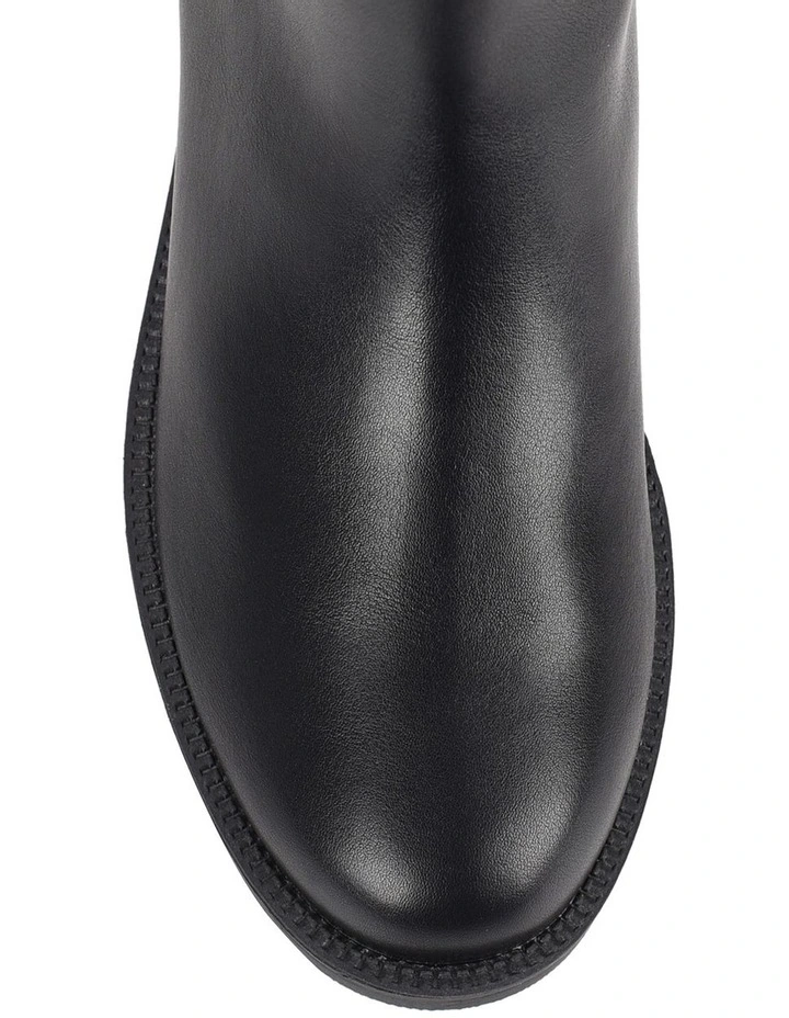 Garfield Wide Calf Tall Boot in Black image 5