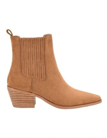 Dale Chelsea Ankle Boots in Tan Micro