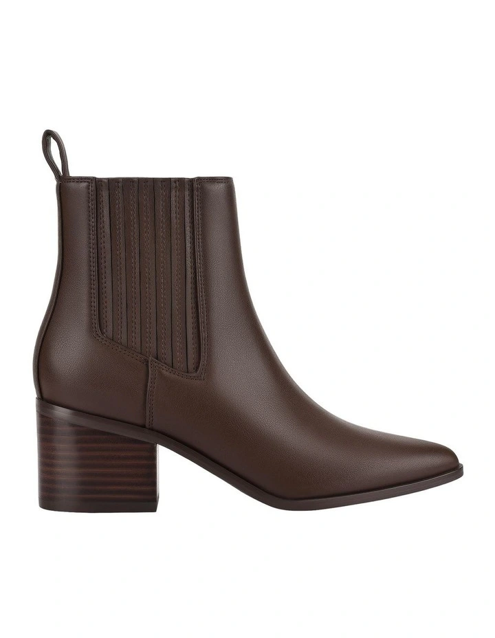 Fillipin Chelsea Ankle Boots in Chocolate Brown image 1