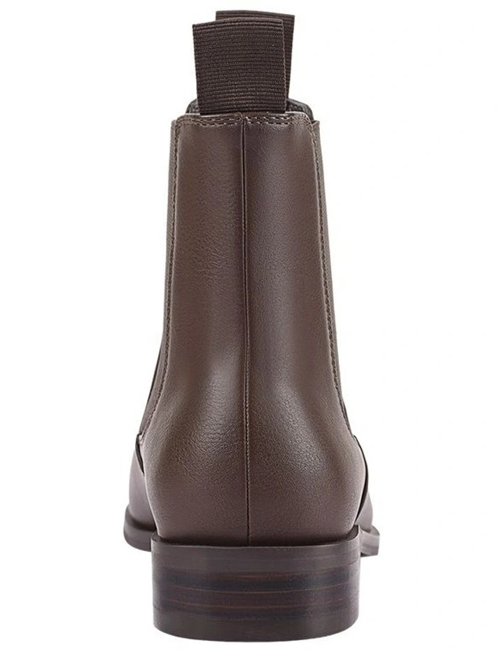 Harper Chelsea Boots in Chocolate Brown image 4