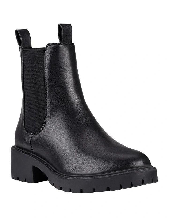 Jace Ankle Boots in Black image 2