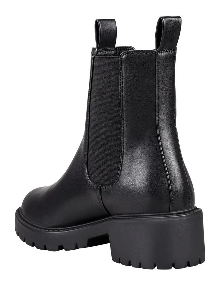 Jace Ankle Boots in Black image 4