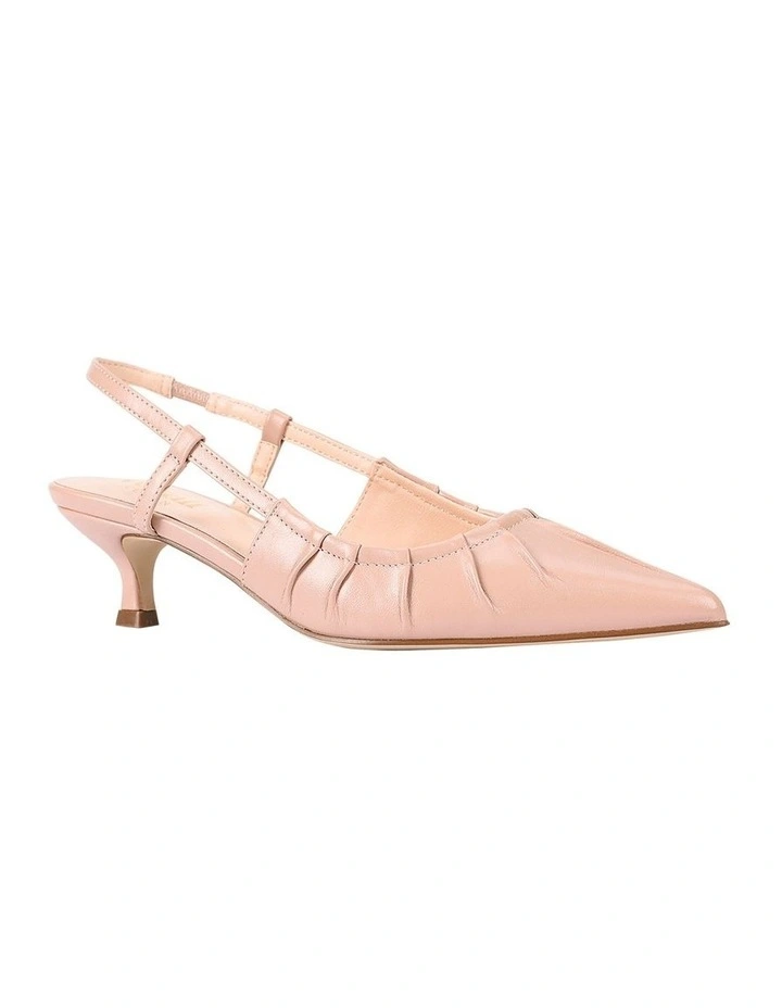 Lucius Slingback Kitten Heels in Dusty Pink image 3