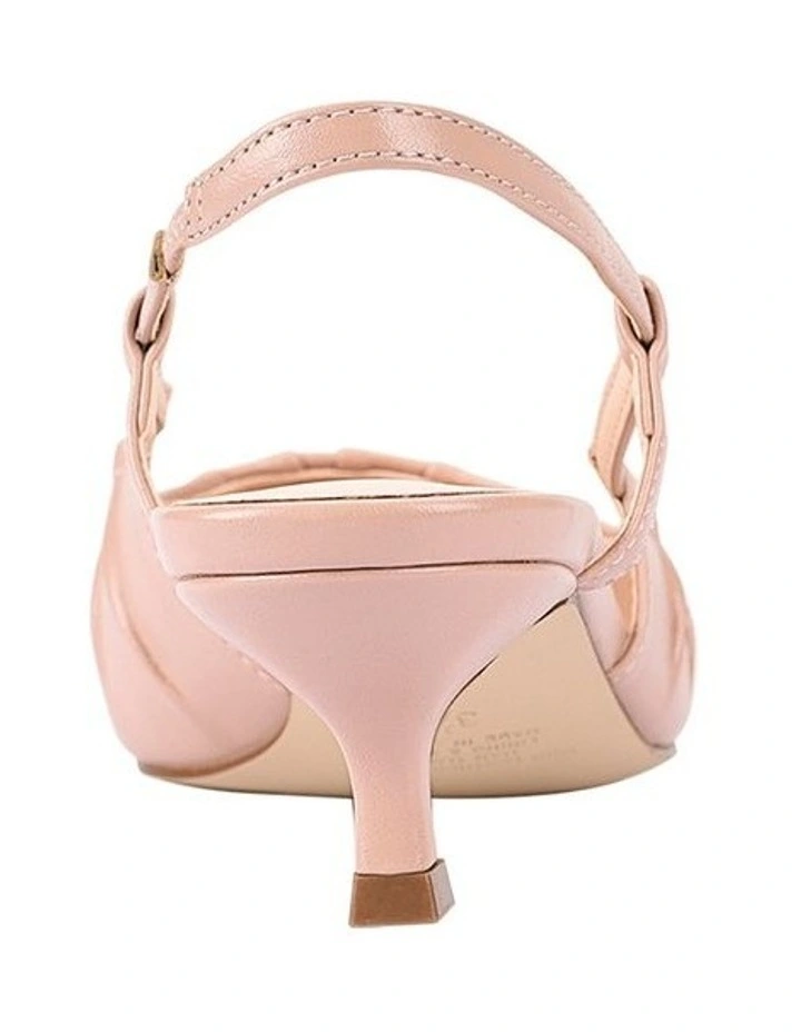 Lucius Slingback Kitten Heels in Dusty Pink image 4