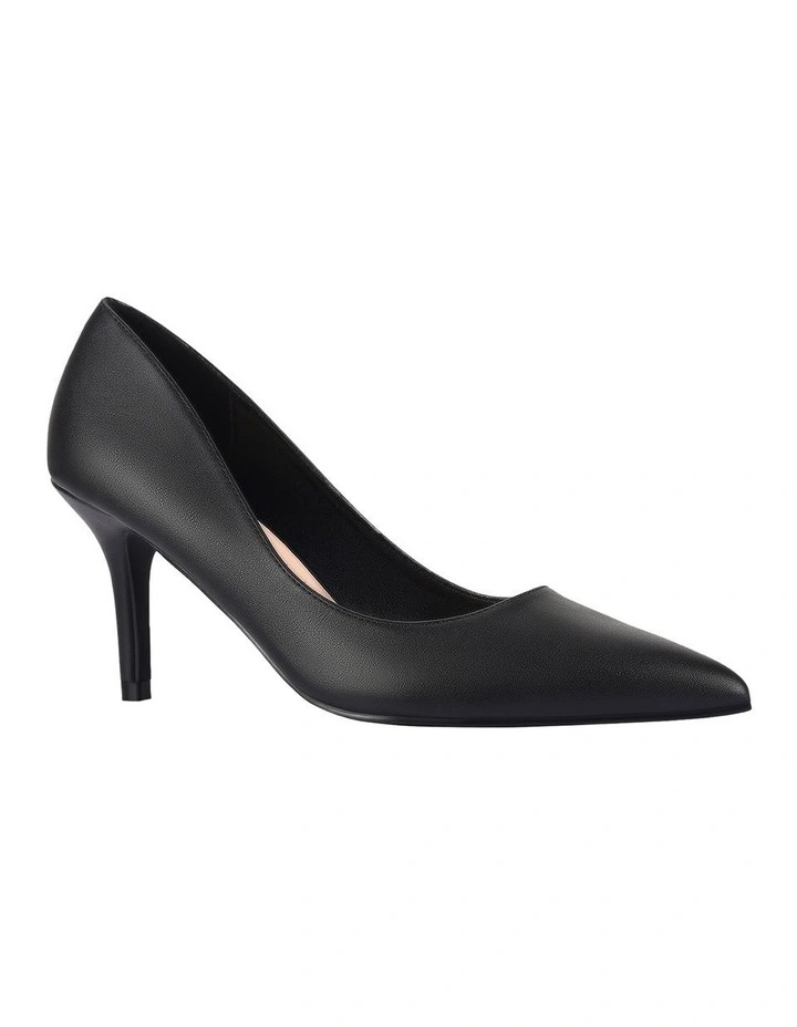 Lewis Stiletto Heel Pump in Black image 2