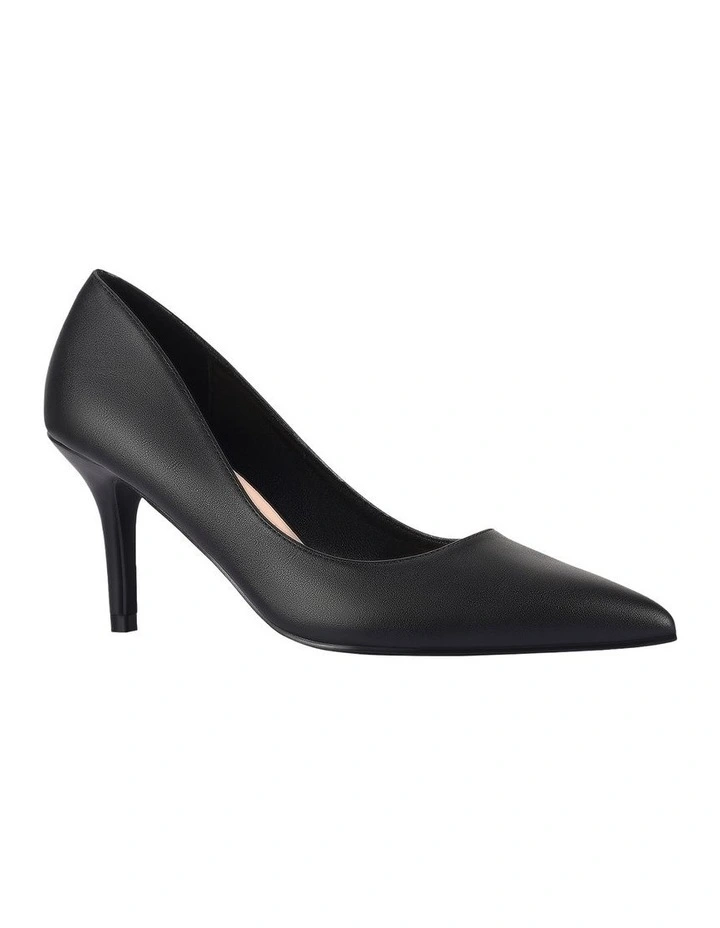 Lewis Stiletto Heel Pump in Black image 3