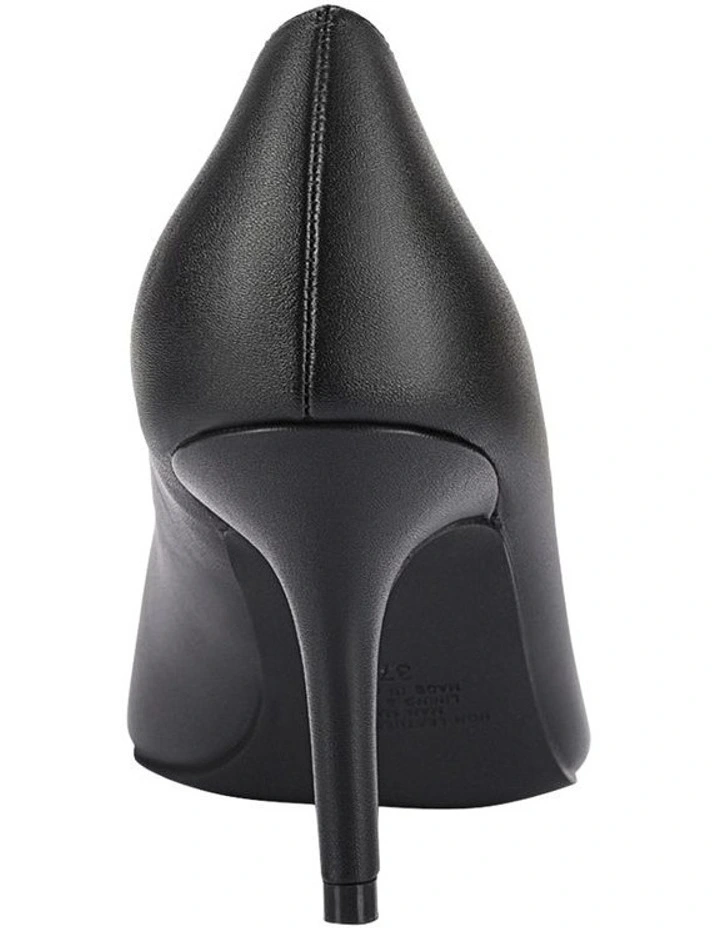 Lewis Stiletto Heel Pump in Black image 3