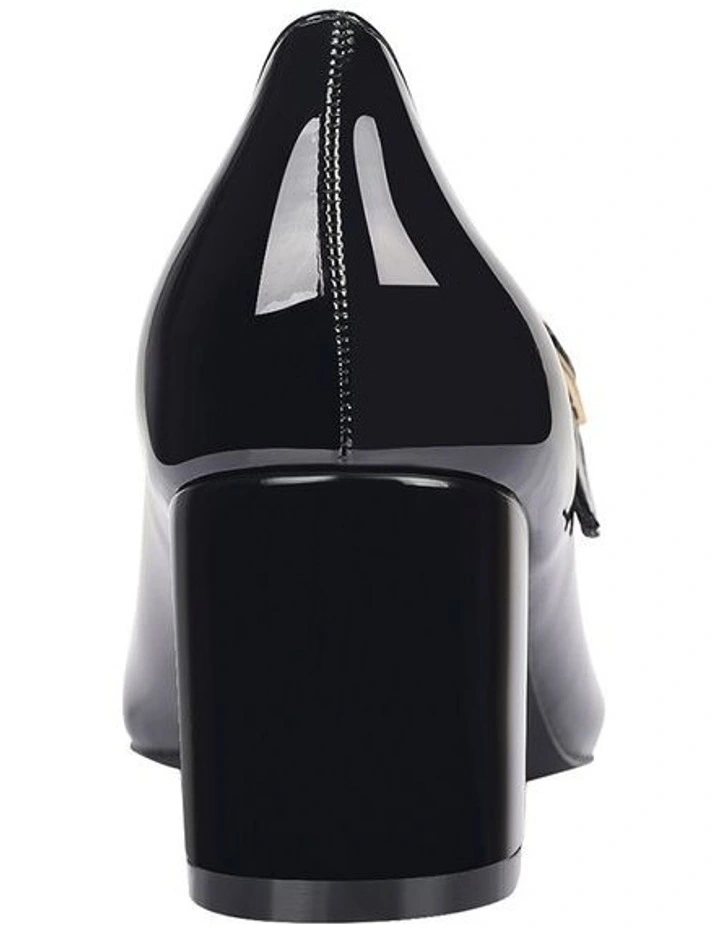 Riley Mary-Jane Block Heels in Black Patent image 3