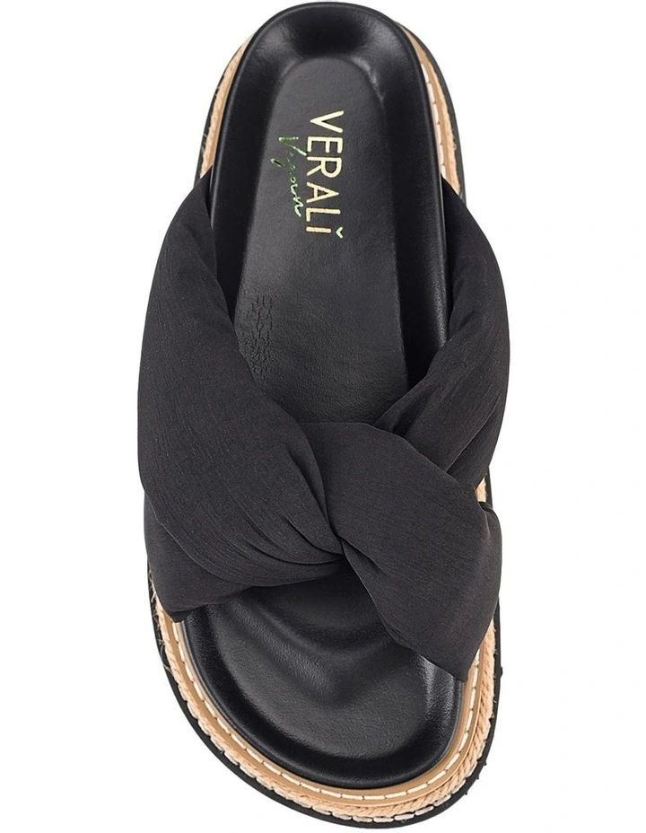 Thames Flatform Slides in Black image 5