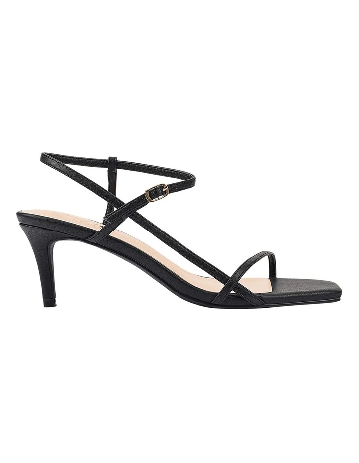 Tatiana Strappy Sandals in Black image 1