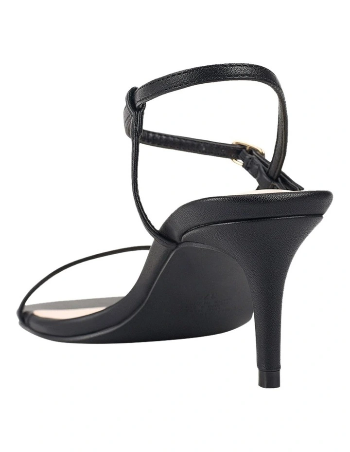 Tatiana Strappy Sandals in Black image 4