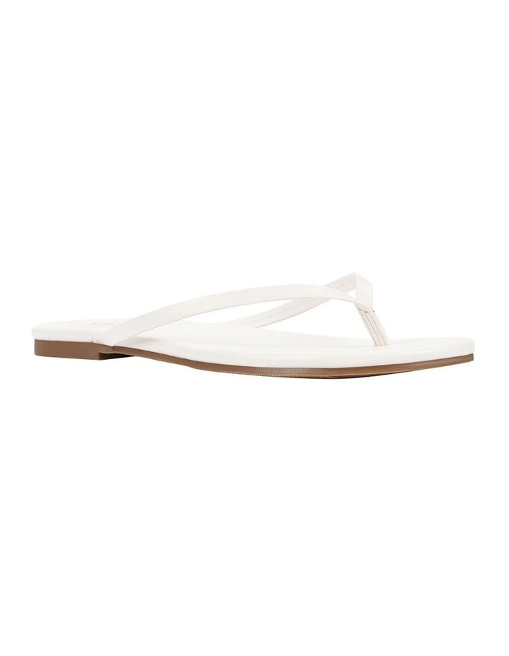 Tori Thongs in Chalk White image 2