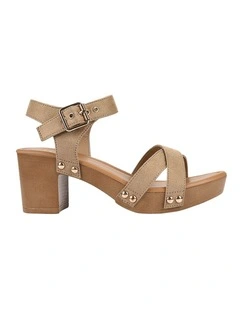 Lulu Clogs in Chocolate Brown Micro