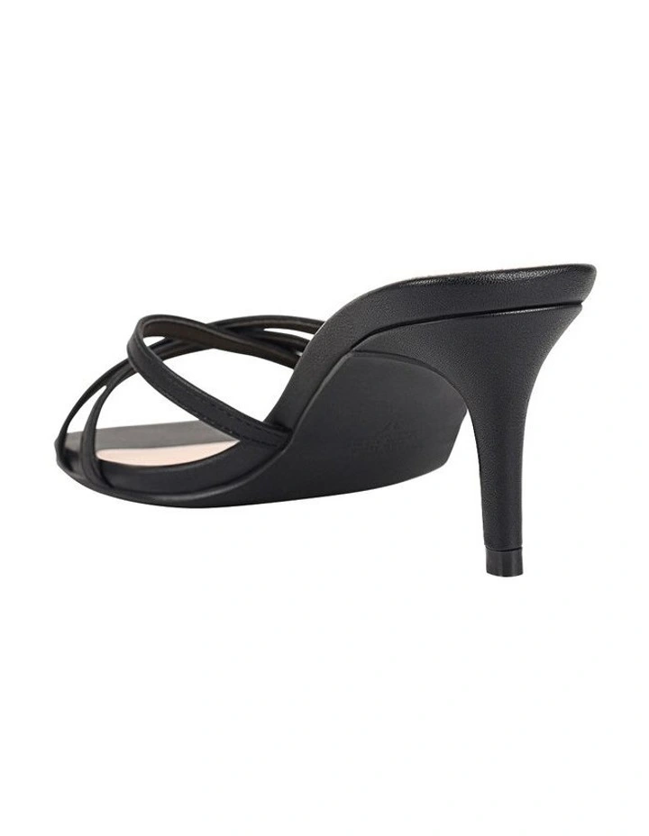 Tarzan Heeled Mules in Black image 4