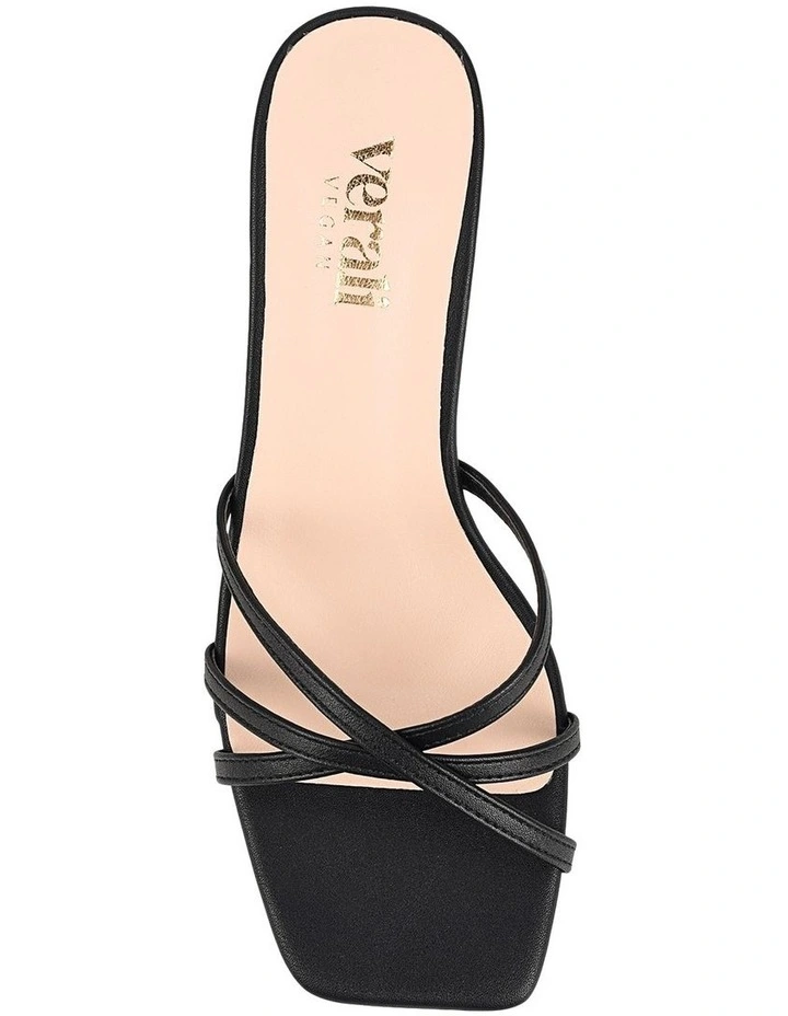 Tarzan Heeled Mules in Black image 5
