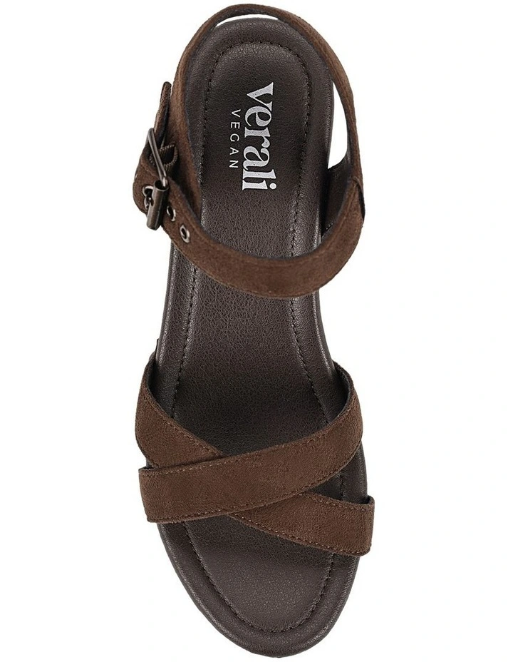 Lulu Clogs in Chocolate Brown Micro image 6