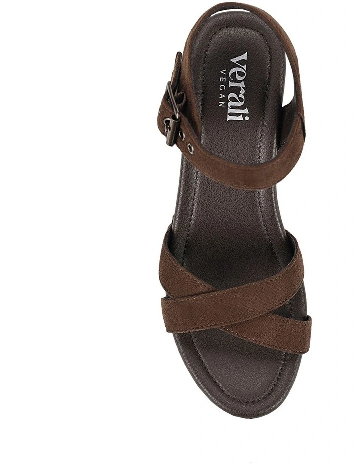 Lulu Clogs in Chocolate Brown Micro image 6