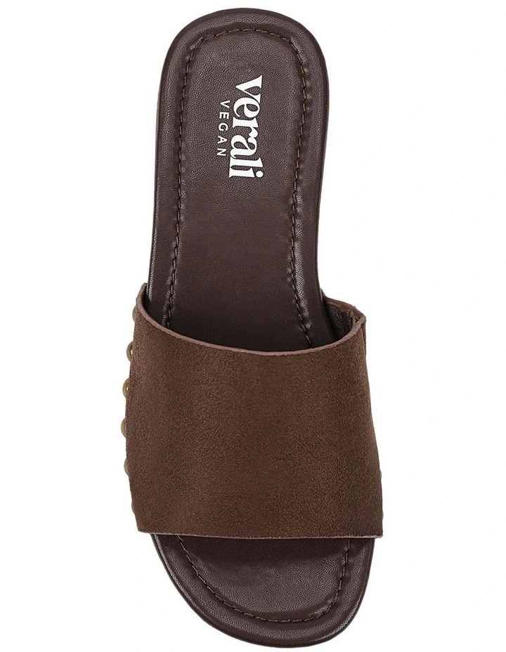 Chester Clogs in Chocolate Brown Micro image 5