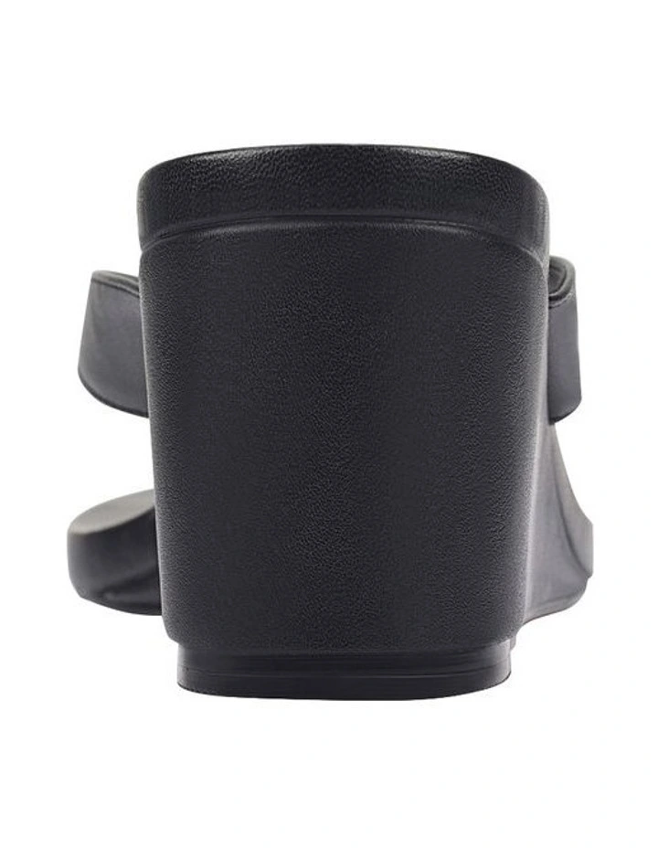 Polly Thong Wedges in Black image 3