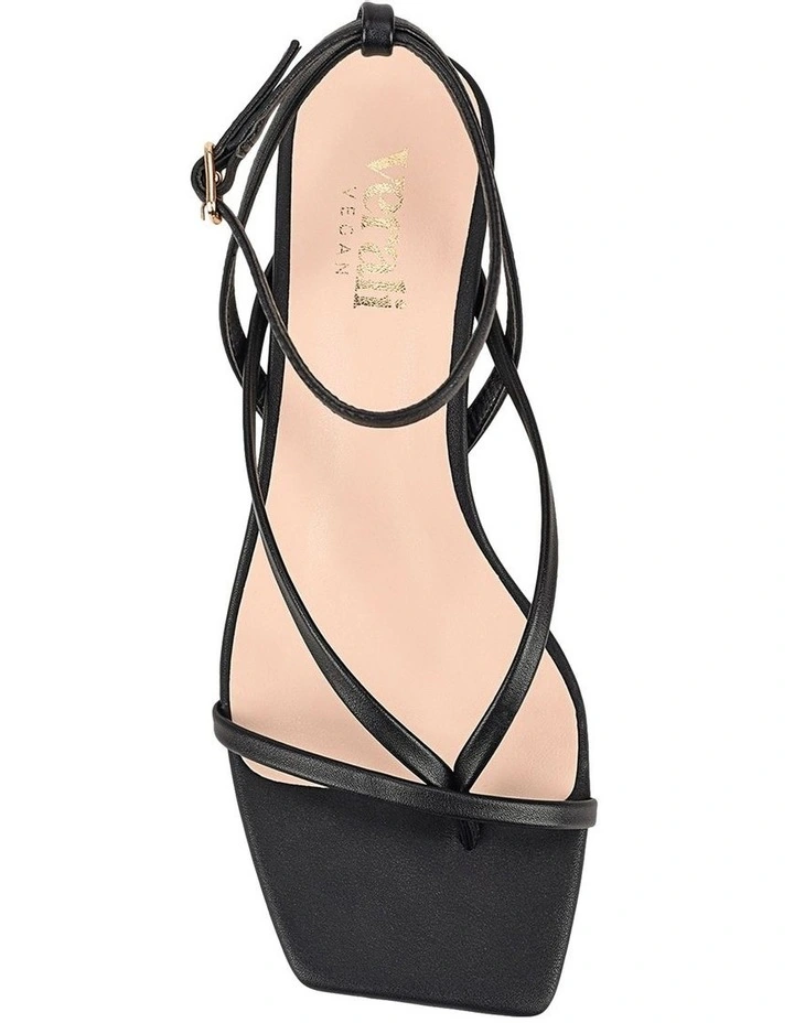 Maeve Kitten Heel Sandals in Black image 5