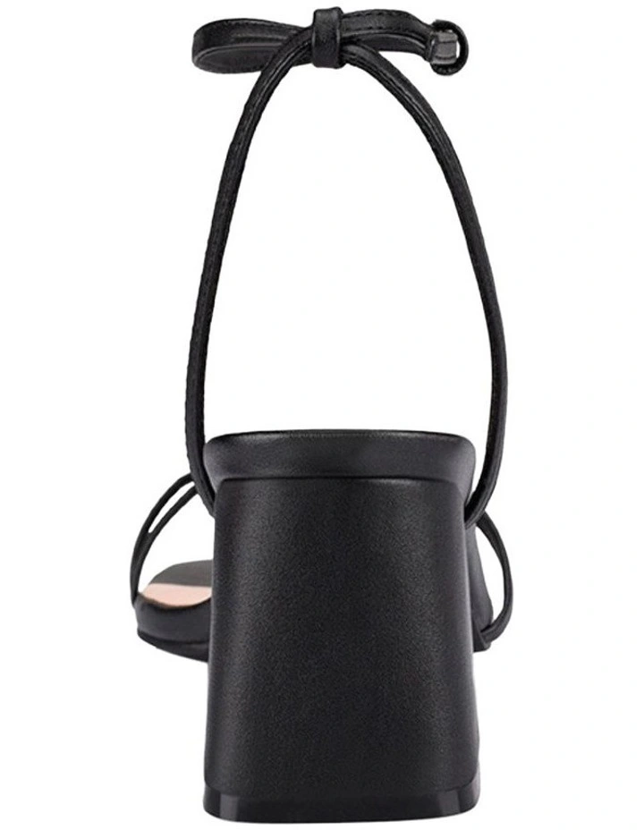 Stevie Block Heel Sandals in Black image 3