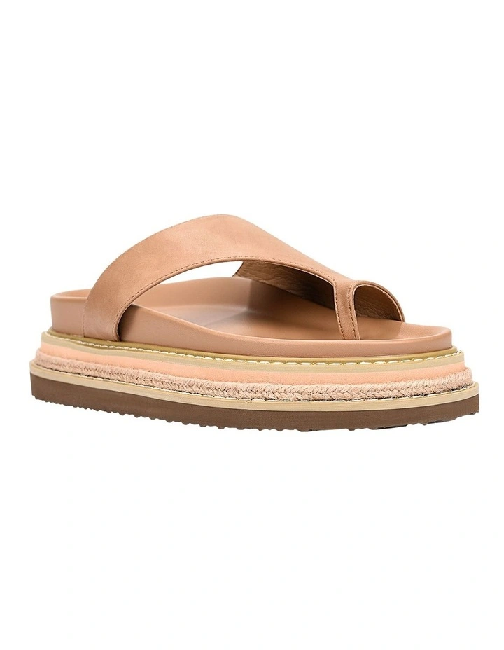 Thor Flatform Thongs in Biscuit image 3