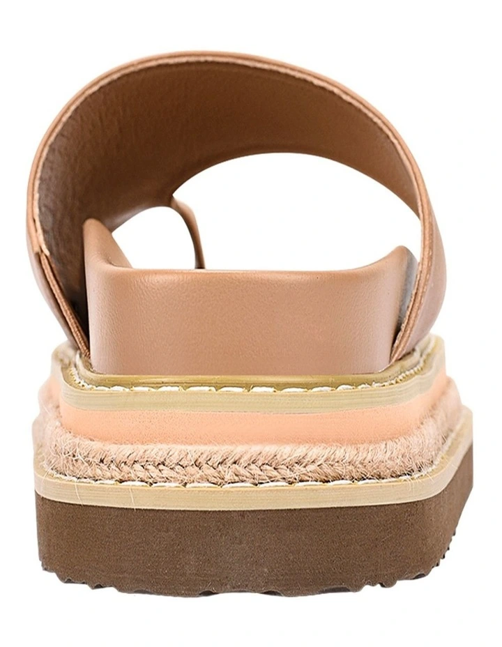 Thor Flatform Thongs in Biscuit image 4