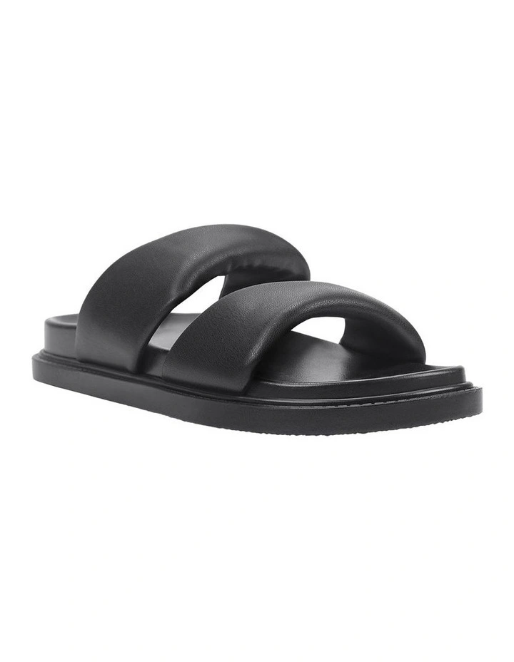 Bindy Footbed Slides in Black image 2