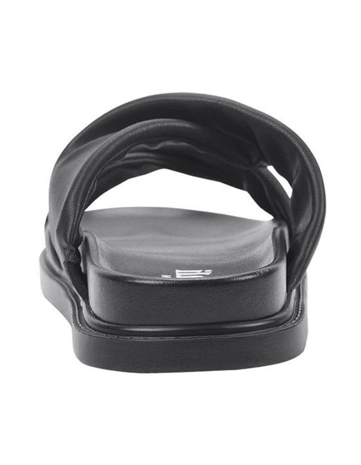 Bindy Footbed Slides in Black image 3