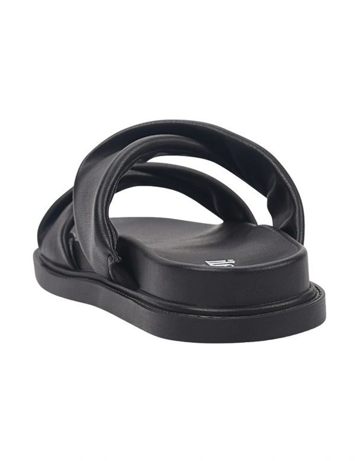 Bindy Footbed Slides in Black image 4