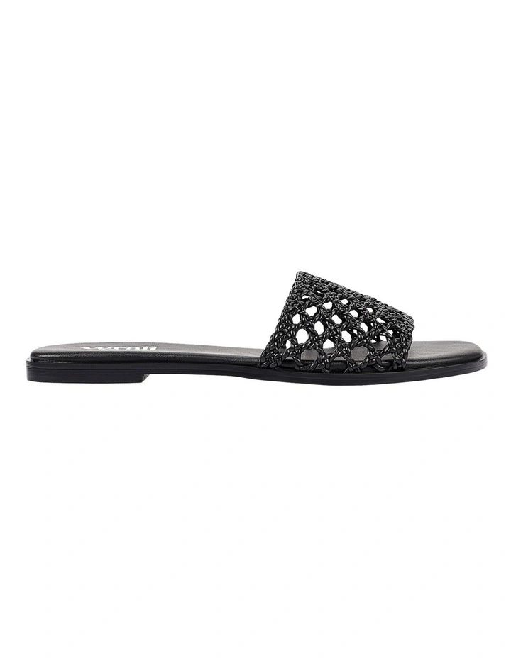 Salvatore Casual Slides in Black image 1