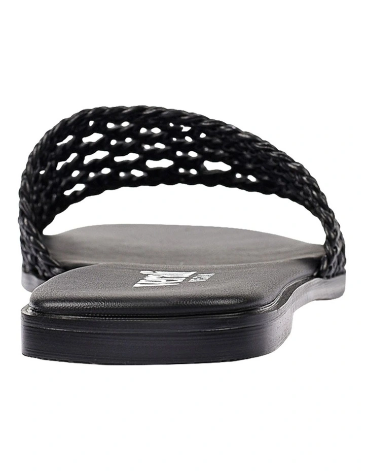 Salvatore Casual Slides in Black image 3