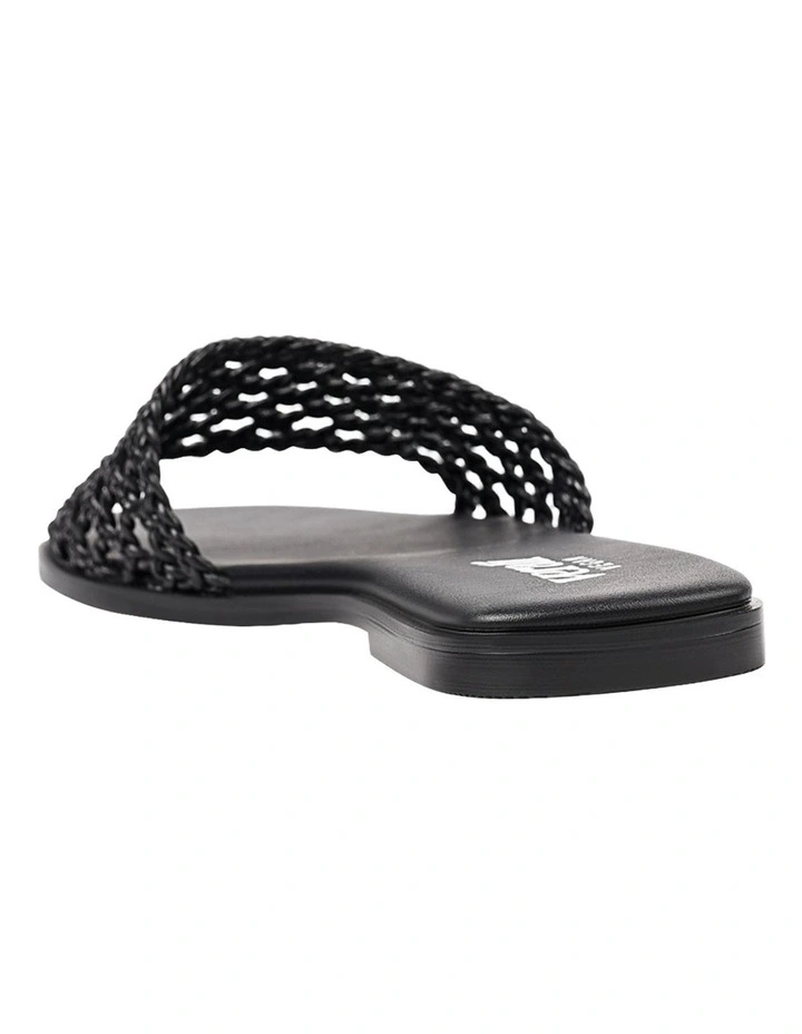 Salvatore Casual Slides in Black image 4