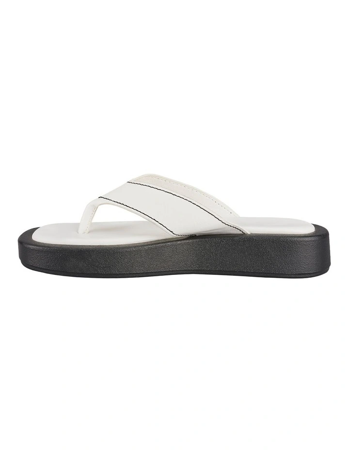 slip on white wedge sandals