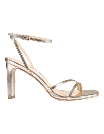 Kimmy Heels Sandals in Champagne