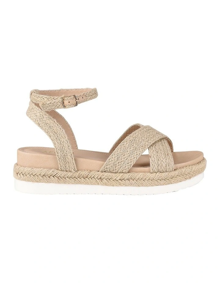 Dezzie Sandals in Natural Jute image 1