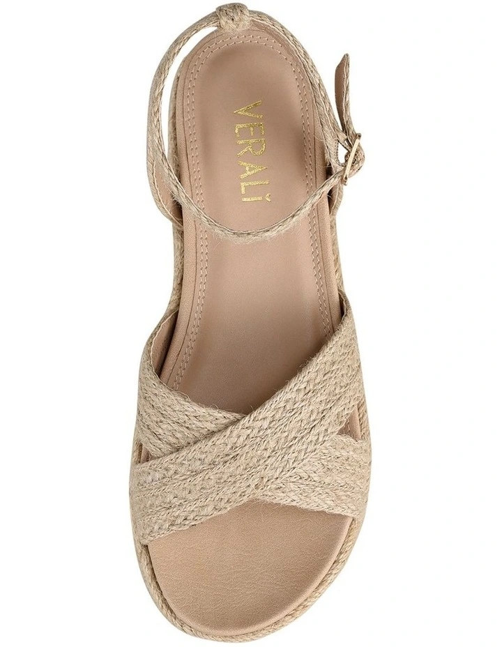 Dezzie Sandals in Natural Jute image 5