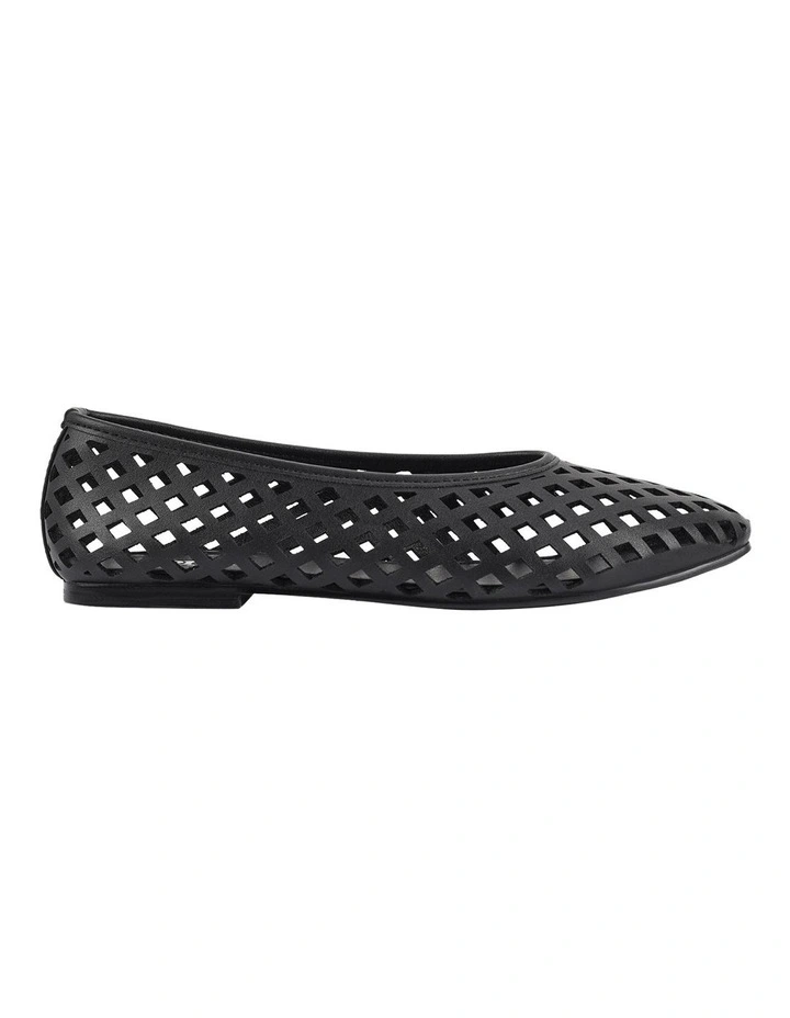 Dazed Ballet Flats in Black image 1